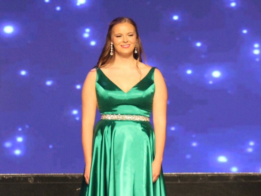 Maggie Taylor, Neshoba County’s Distinguished Young Women representative, finished in the Top 10 in competition in Meridian last week.